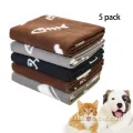 Pet Blanket Puppy Warm Print Fleece Throw Blanket 5 Pack Factory